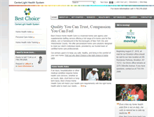 Tablet Screenshot of bestchoicehomehealthcare.org